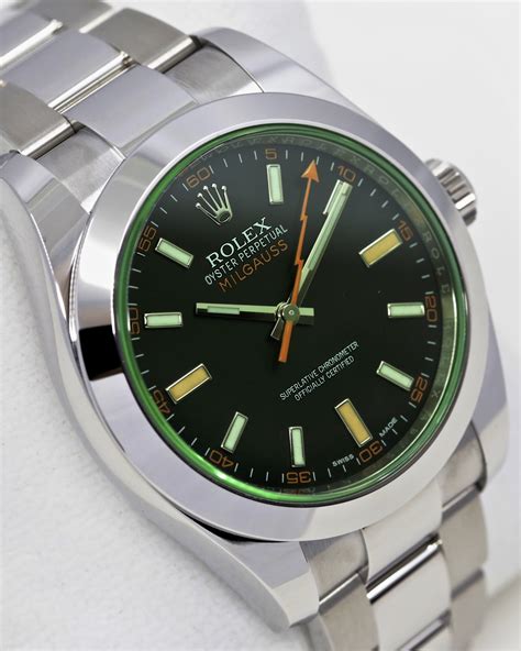 rolex milgauss anniversary edition review|rolex milgauss nato.